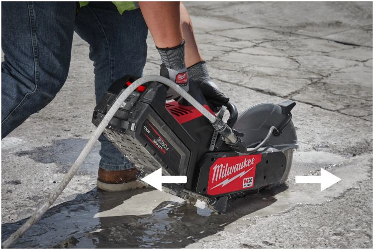 Découpeuse à batterie 350mm MILWAUKEE MXF COS350G2-0 sans batteries ni chargeur - 4933480478