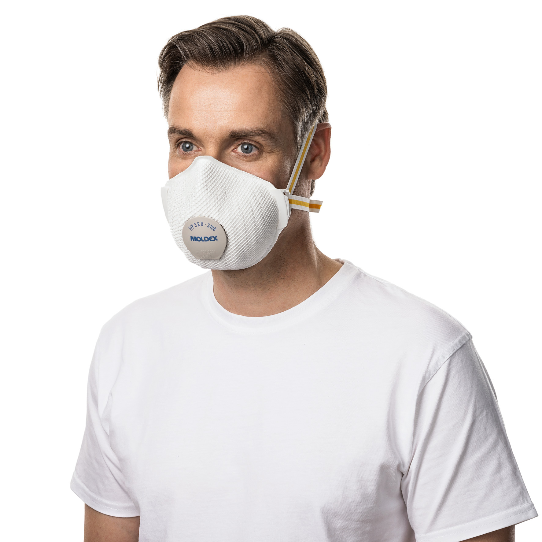 MASQUE FFP3 R D AIR PLUS AVEC SOUPAPE PROVALVE LOT DE 5 - MOLDEX - 340801