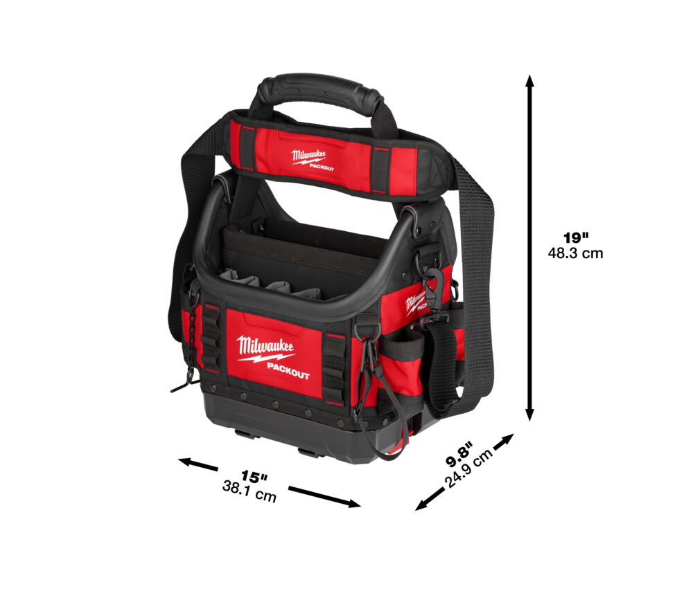 Sac à bandoulière ouvert 25cm MILWAUKEE Packout Tote Bag  - 4932493622