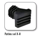 Patin haut CENTAURE (la paire) pour marche pied X-O-380537