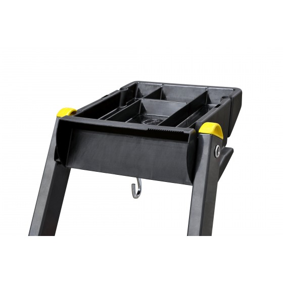 ESCABEAU 4 MARCHES ALUMINIUM CENTAURE PEINT MP - 439204