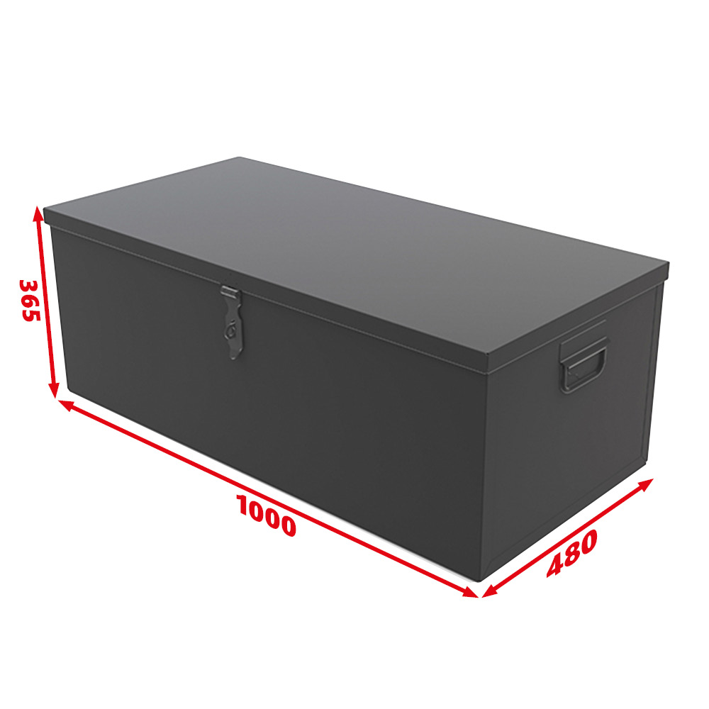 COFFRE DE CHANTIER 175L SORI - DIMENSIONS 1000X480X365 - SANS PLATEAU - CR1000