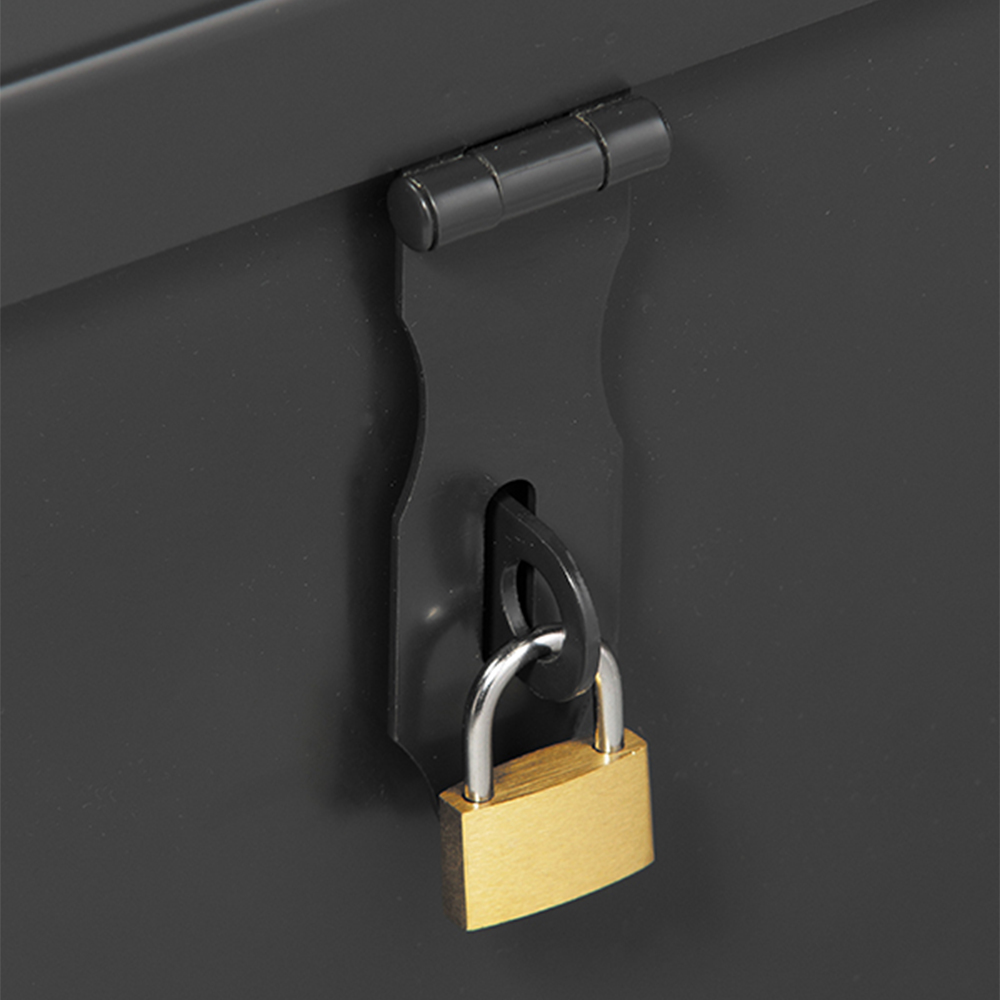 Coffre de chantier SORI avec plateau 850 x 350 x 350 AVEC PLATEAU - CR850B