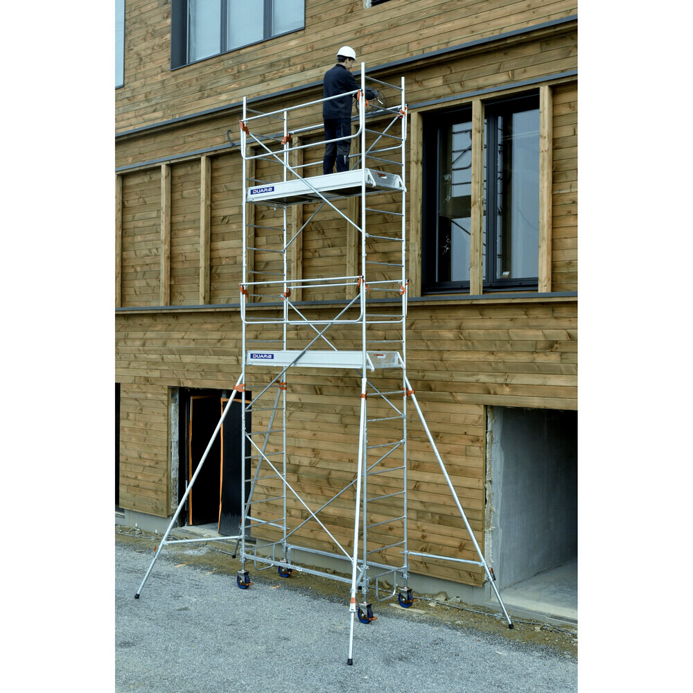 Echafaudage roulant DUARIB Acier ROLLSTAR 205 hauteur travail 10m00 - 8320082