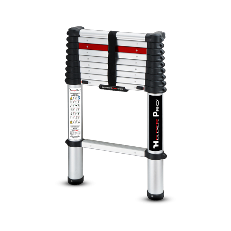 Echelle télescopique aluminium anodisé 10 échelons - FIMM - 835007800