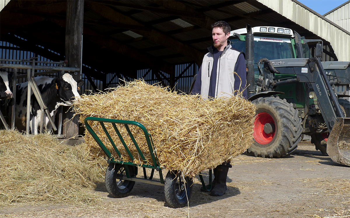 Brouette Haemmerlin Pro Select Agricola 2 Roues Gonflées -302075701