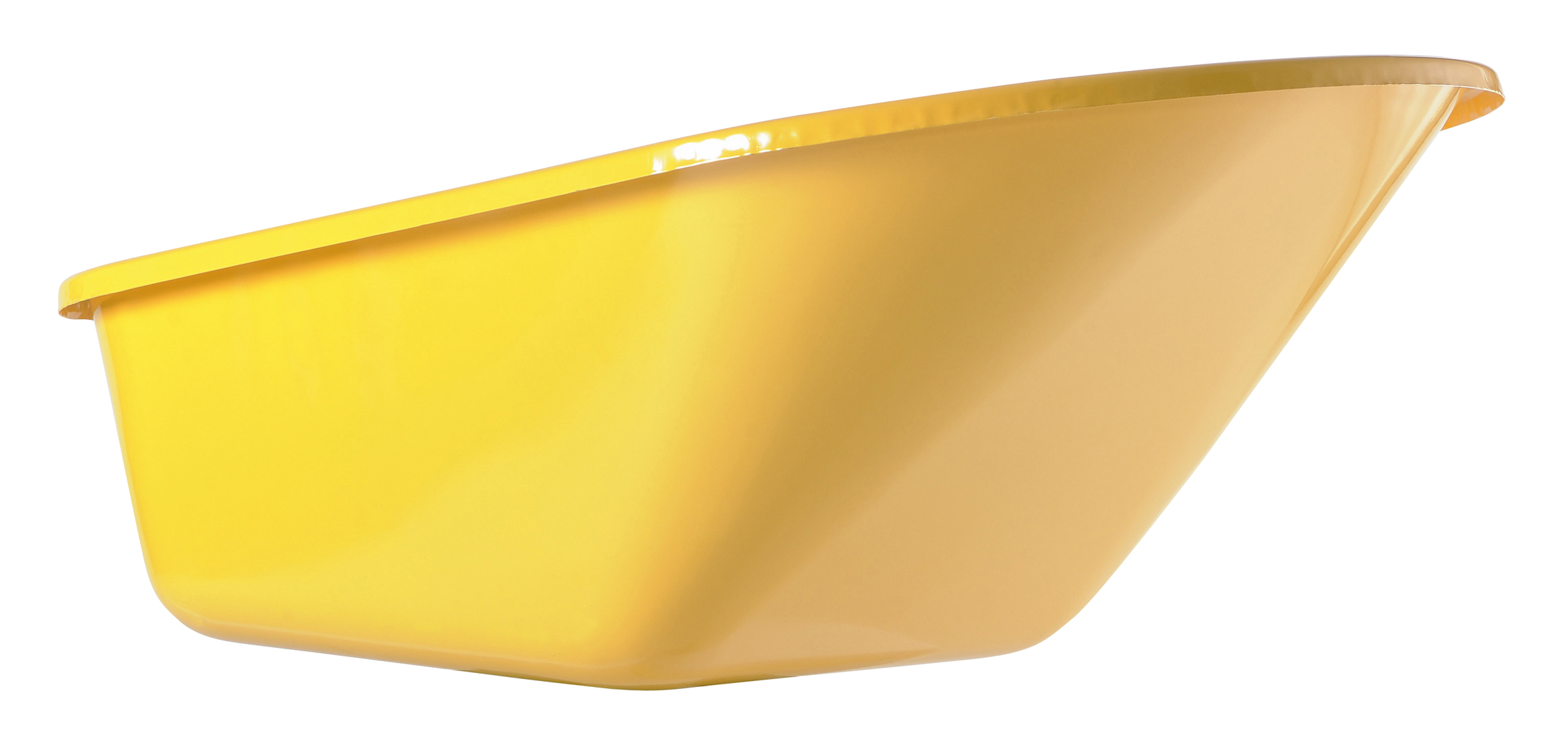 CAISSE HAEMMERLIN SPÉCIALE RÉNOVATION PEINTE JAUNE 110 L POUR BROUETTE BATI PLUS RENO - 309008701