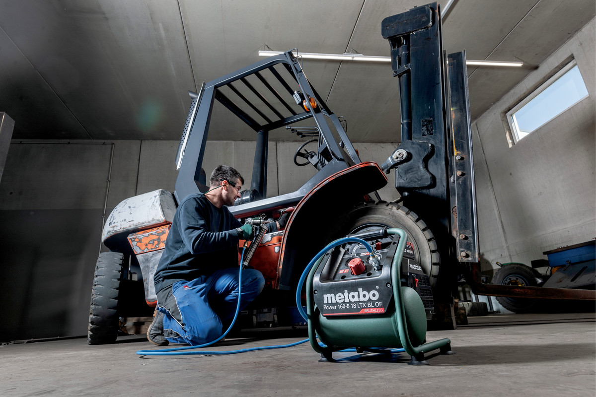 Compresseur 18 V Power 160-5 18 LTX BL OF - METABO - 601521850