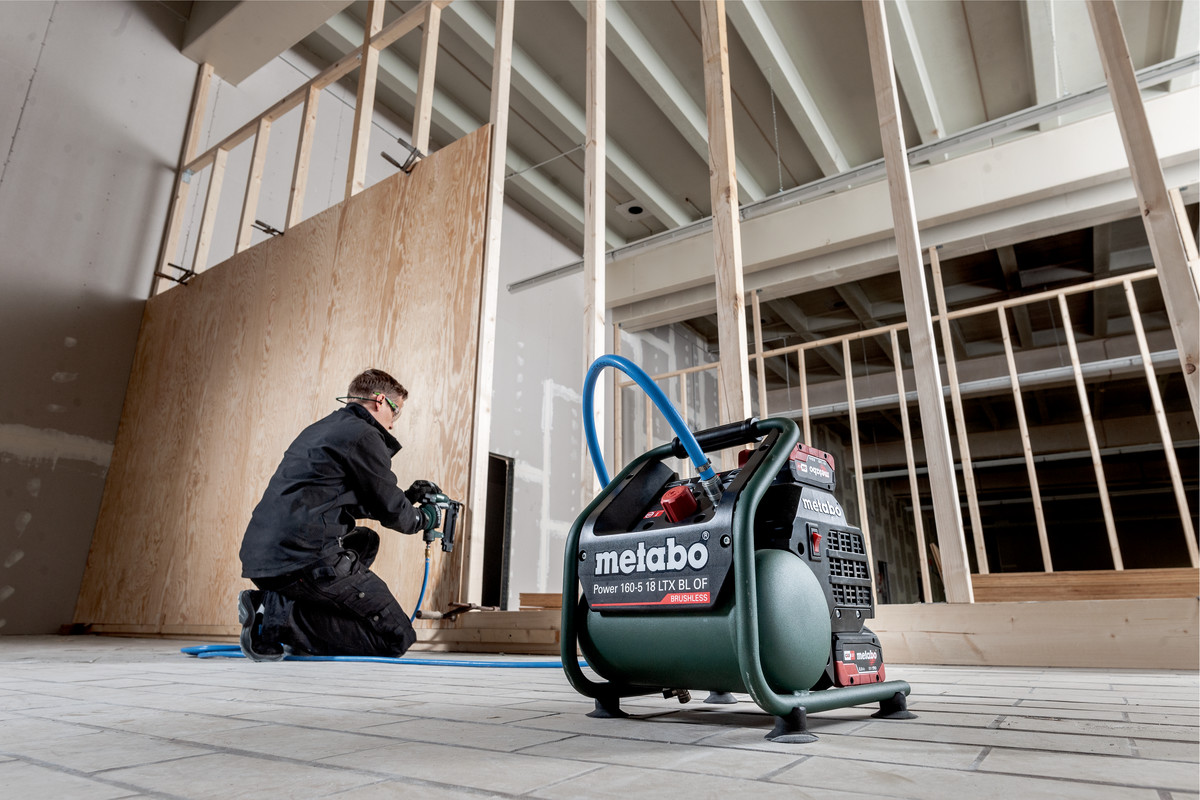 Compresseur 18 V Power 160-5 18 LTX BL OF - METABO - 601521850