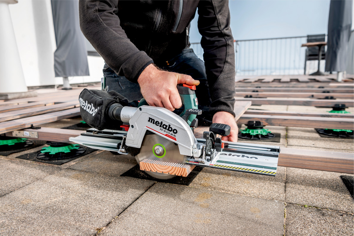 Scie circulaire 18 V KS 18 LTX 66 BL - METABO - 611866810