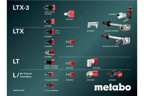 Perceuse à percussion 18 V SB 18 LTX BL Q I  - METABO - 602361650