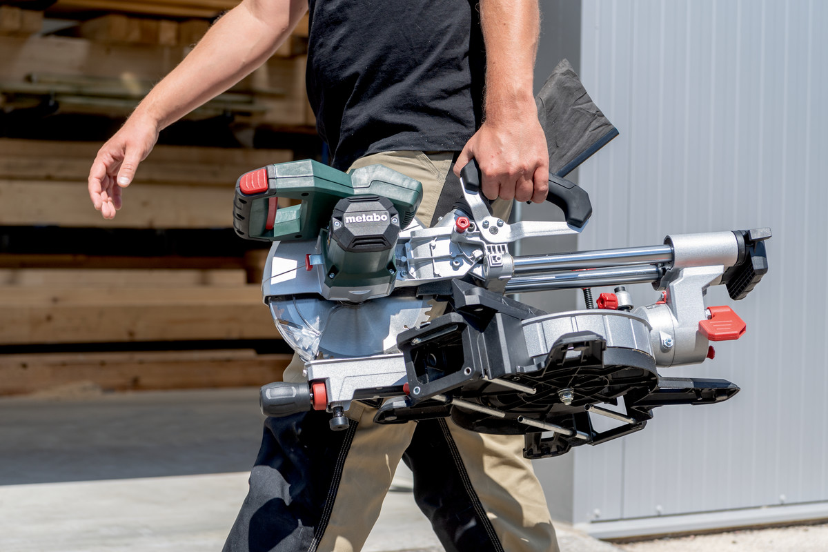 Scie à onglets radiale 18 V KGS 18 LTX BL 216 - METABO - 614216810