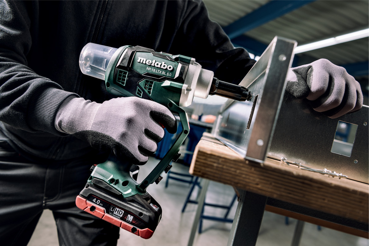 Riveteuse 18 V NP 18 LTX BL 5.0 - METABO - 619002840