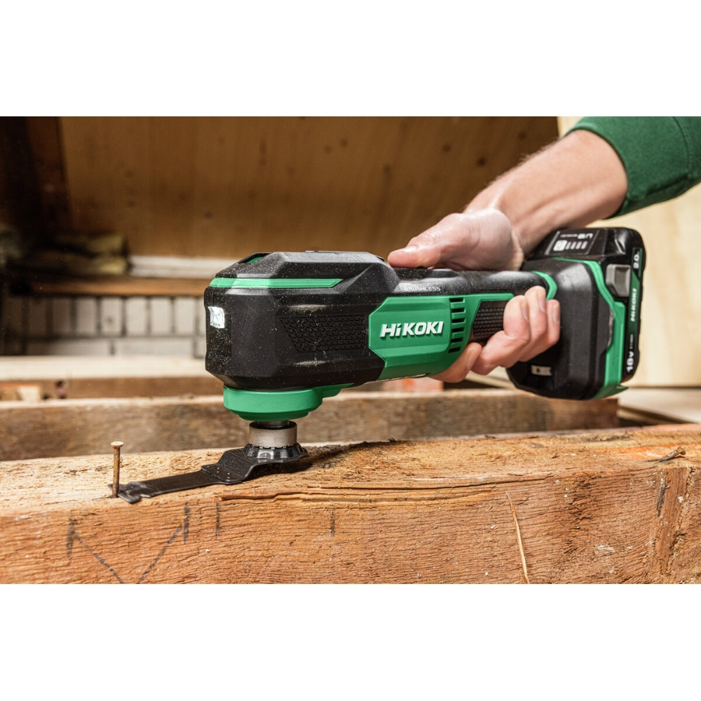 Multi-tool 18V Li-ion brushless 3,6° - sans batterie ni chargeur - HIKOKI - CV18DAW2Z