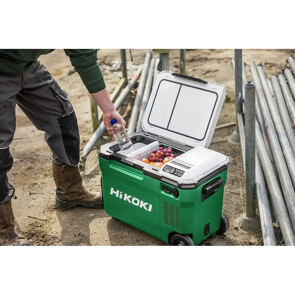 Glacière 25l - chaud & froid - adapt. secteur - sans batterie ni chargeur - HIKOKI - UL18DBAW4Z
