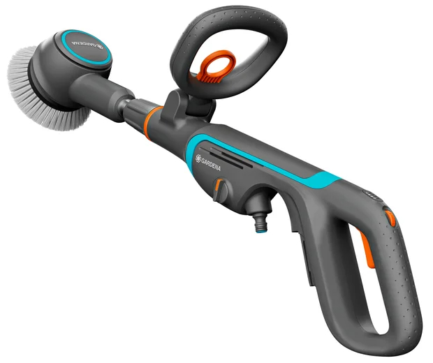 Nettoyeur de terrasse AquaBrush 18V/P4A - Compact - sans batterie - GARDENA - 14840-55