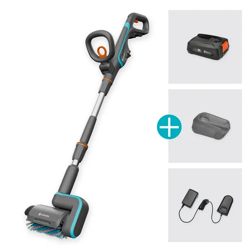 Nettoyeur de terrasse AquaBrush 18V/P4A - Patio - GARDENA - 14841-20