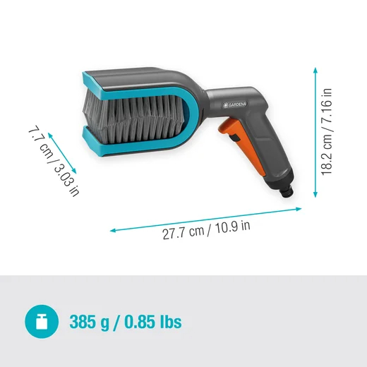 Brosse de lavage pour store Cleansystem - nettoyage des lamelles - GARDENA - 18850-20