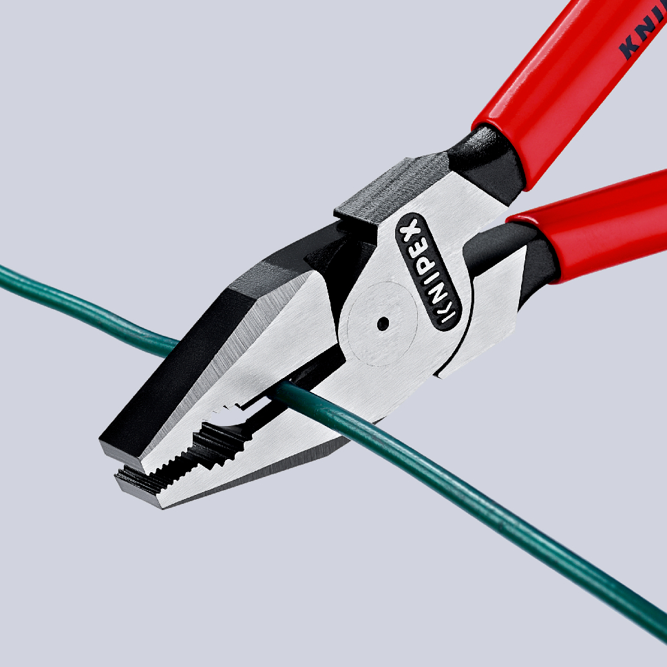 Pince univ fte demultip. 225mm antichute KNIPEX - 02 02 225 T BK