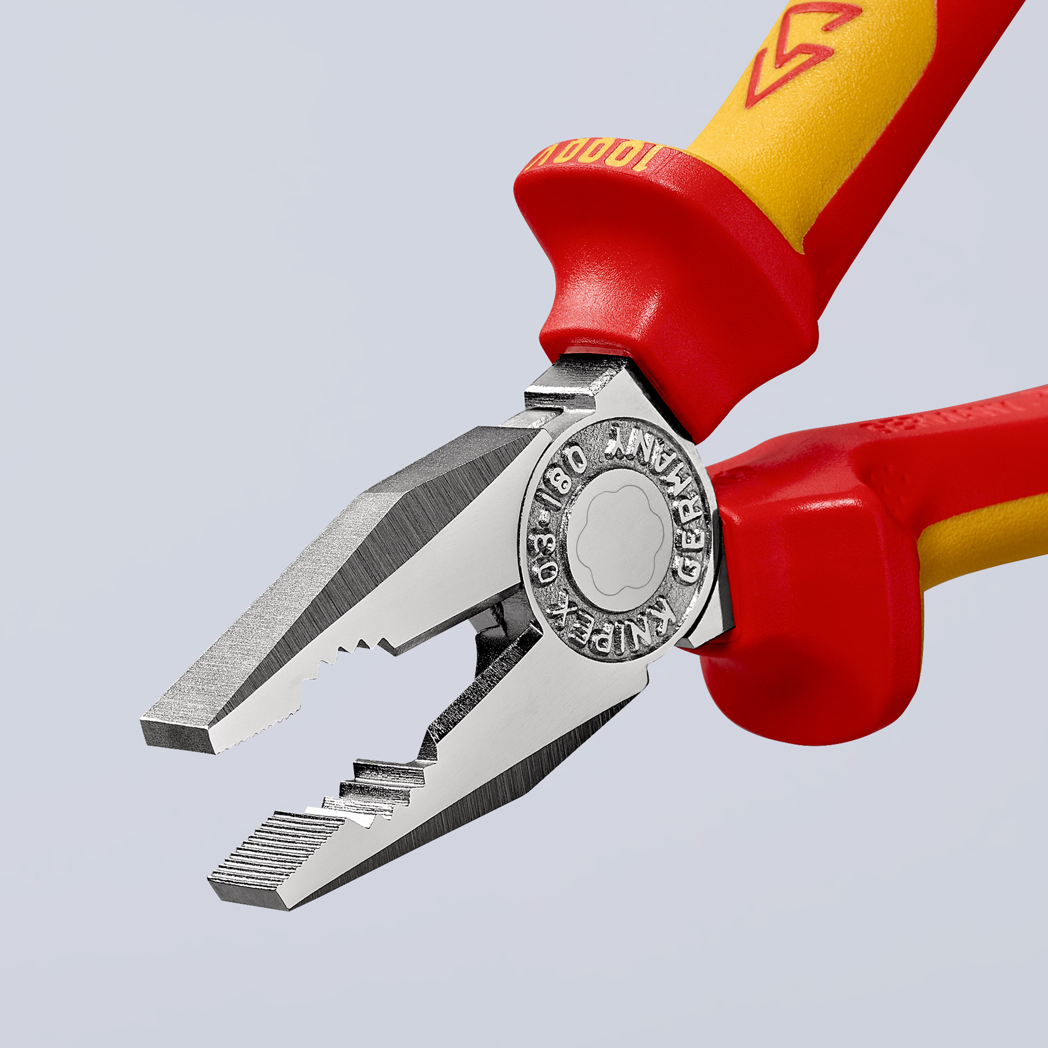Pince univ 180mm chrome 1000v antichute KNIPEX - 03 06 180 T