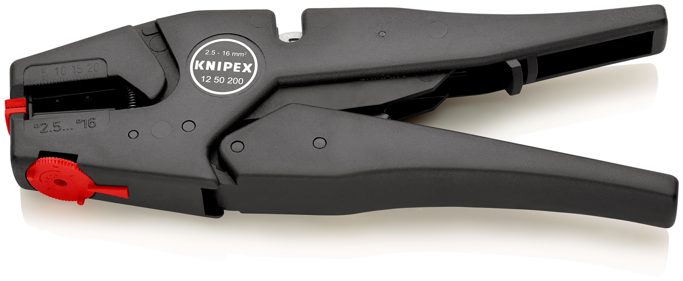 Pince a denuder auto ajustable 2,5-16² KNIPEX - 12 50 200