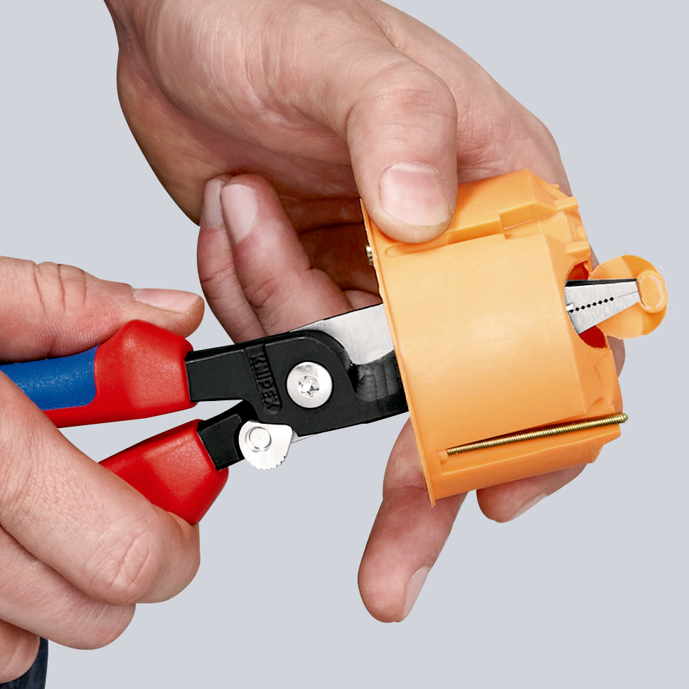Pince multifonction bimatiere ressort KNIPEX - 13 92 200