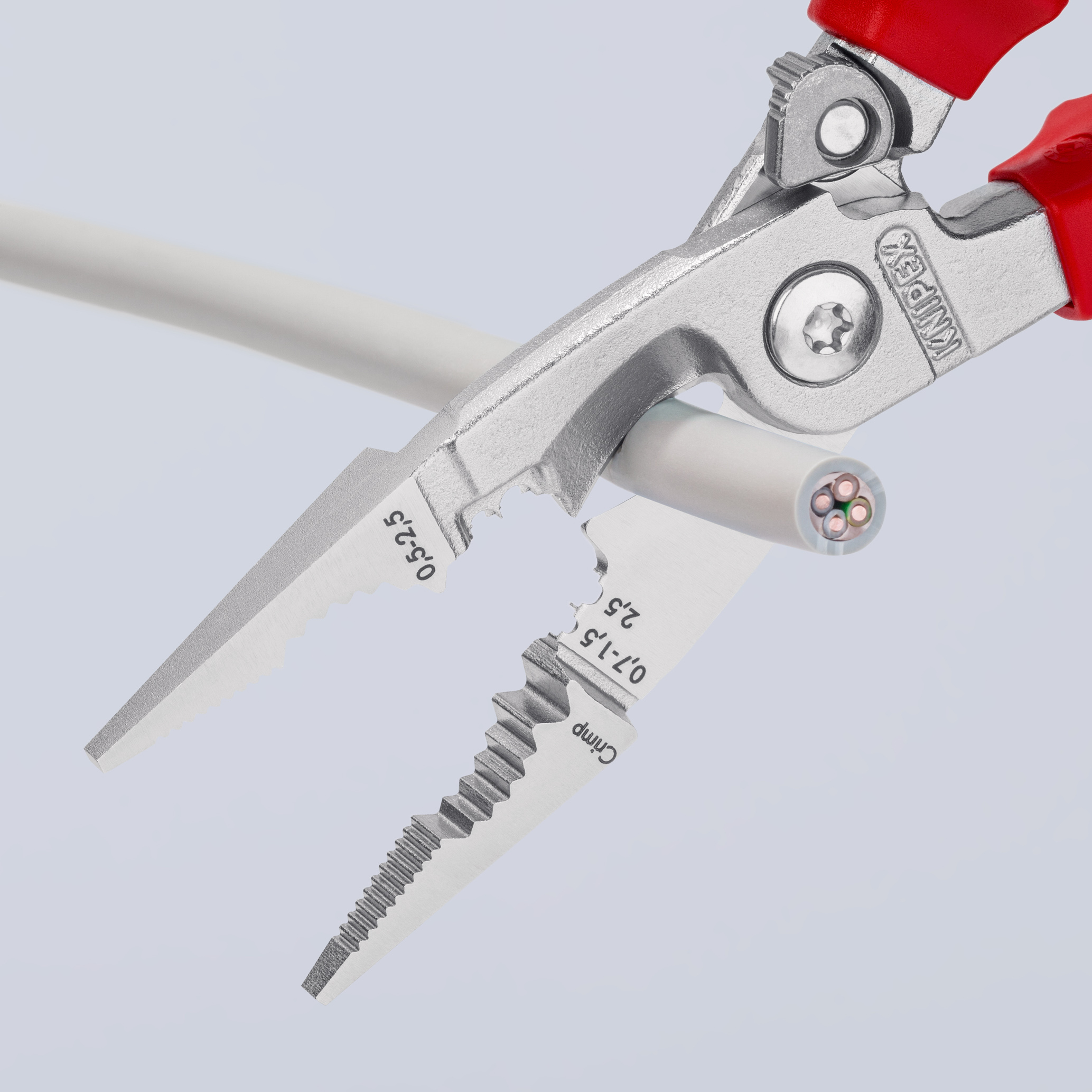 Pince pour installations électriques 1000v KNIPEX - 13 96 200