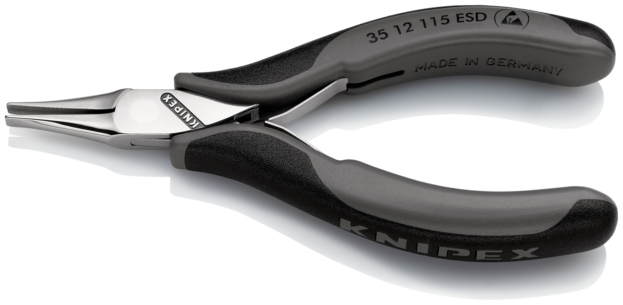 Pince prehension electronique 115mm esd KNIPEX - 35 12 115 ESD