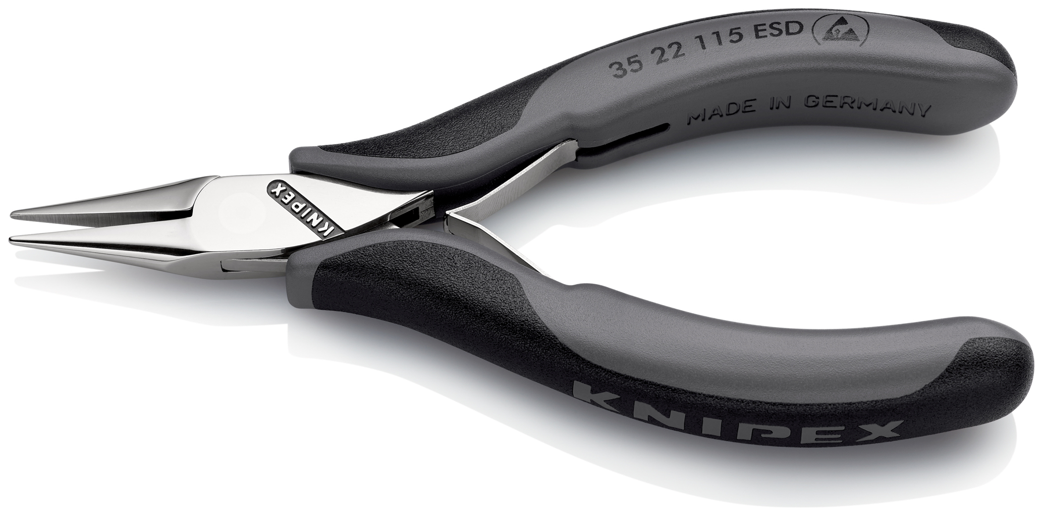 Pince prehension electronique 115mm esd KNIPEX - 35 22 115 ESD