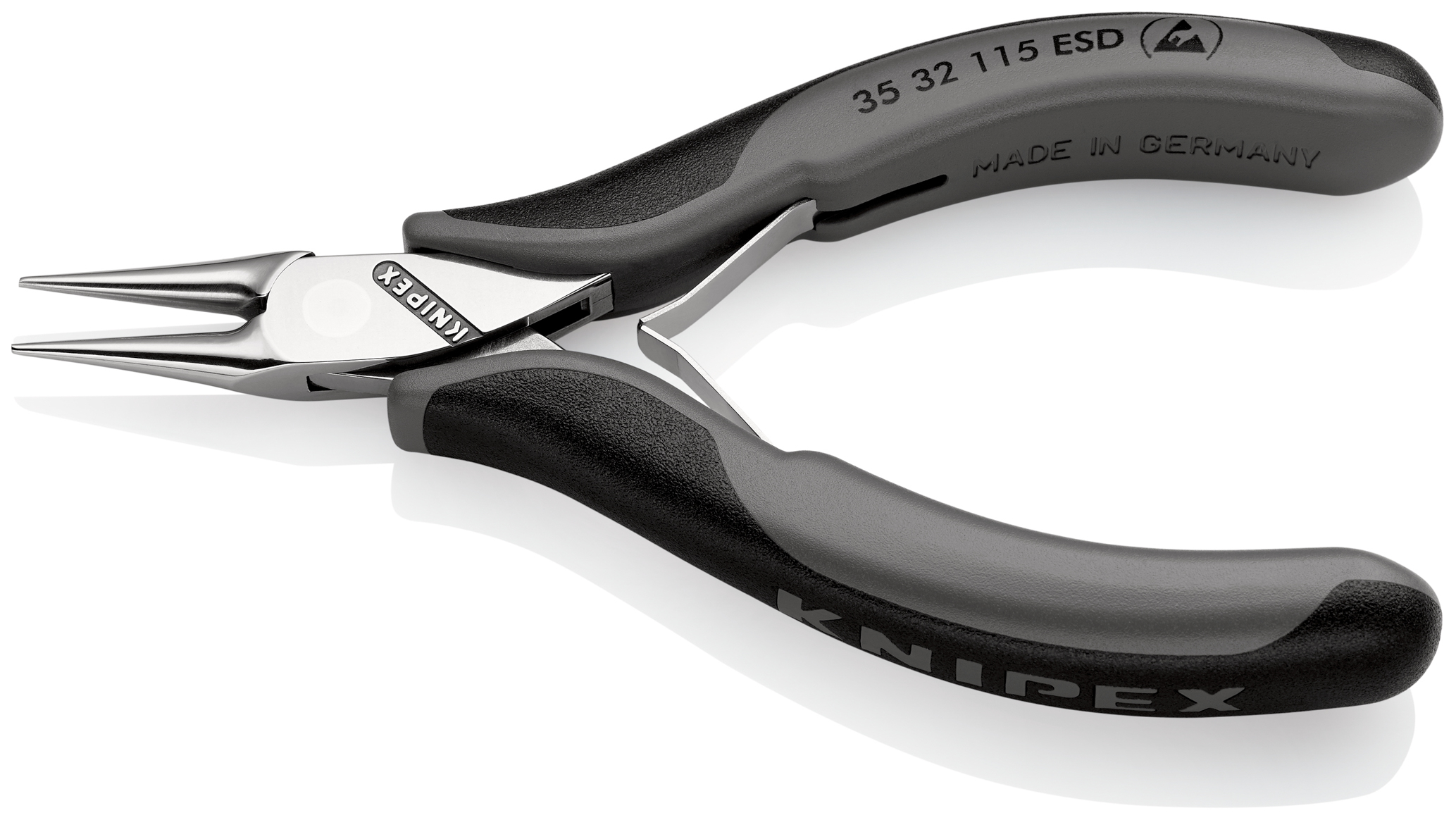 Pince prehension electronique 115mm esd KNIPEX - 35 32 115 ESD