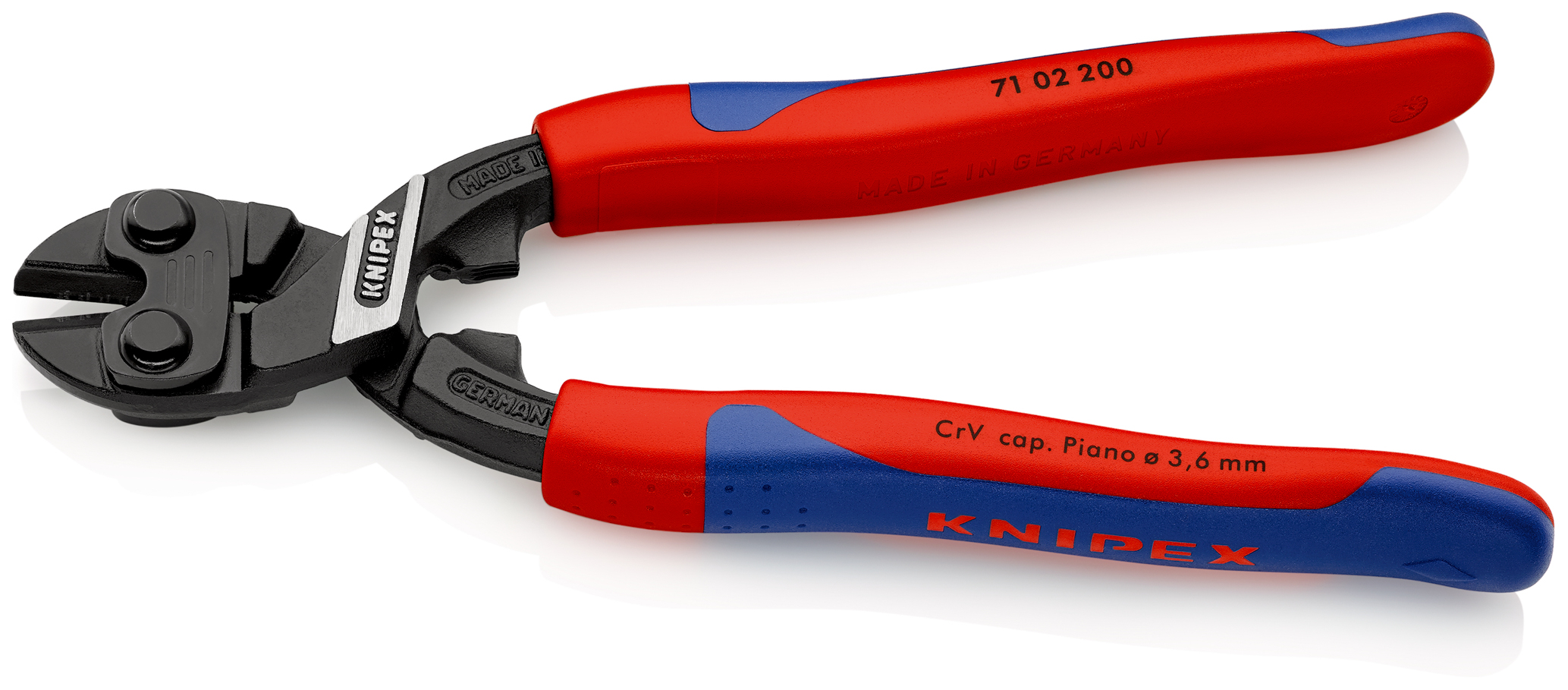 Pince coupe-boulon compact cobolt® 200mm KNIPEX - 71 02 200 SB