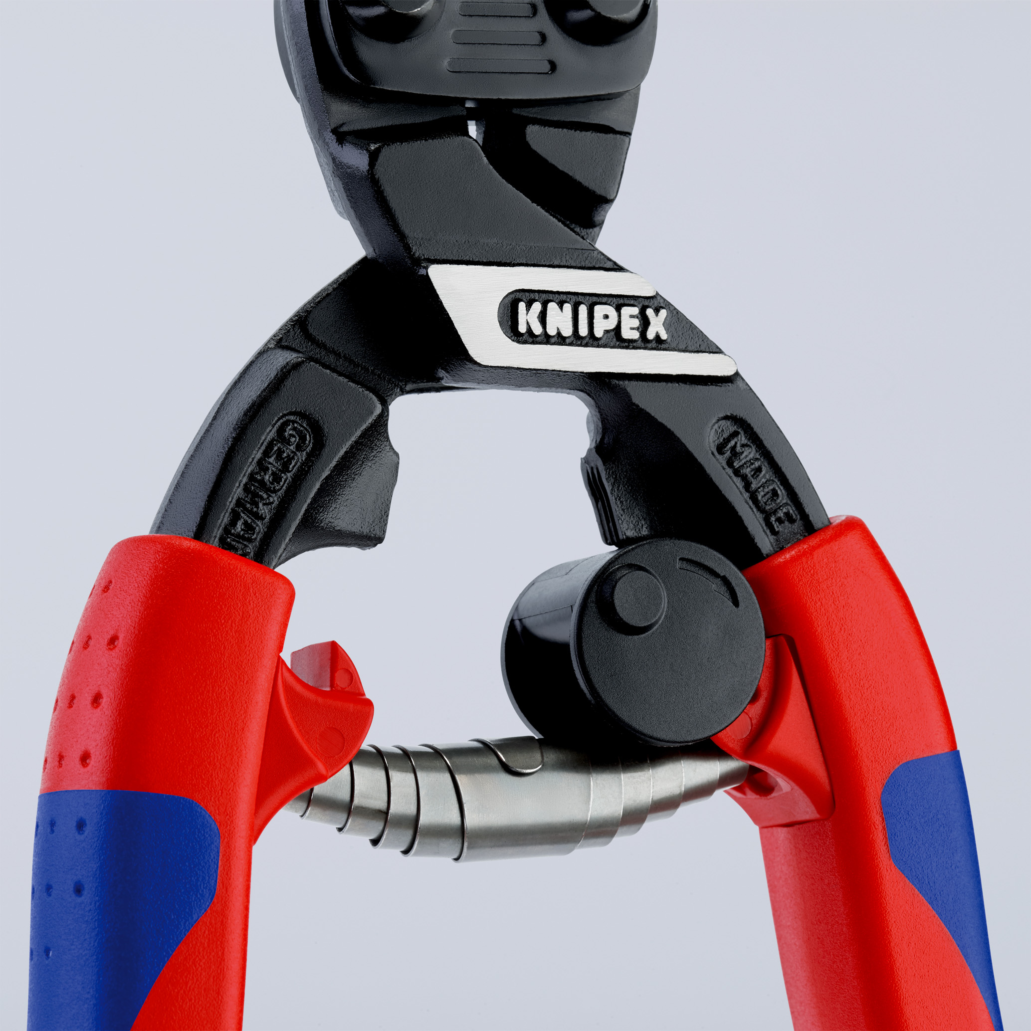 Pince coupe boulon KNIPEX compact cobolt capacité de coupe Ø 5,2 mm sur carte - 71 12 200 SB