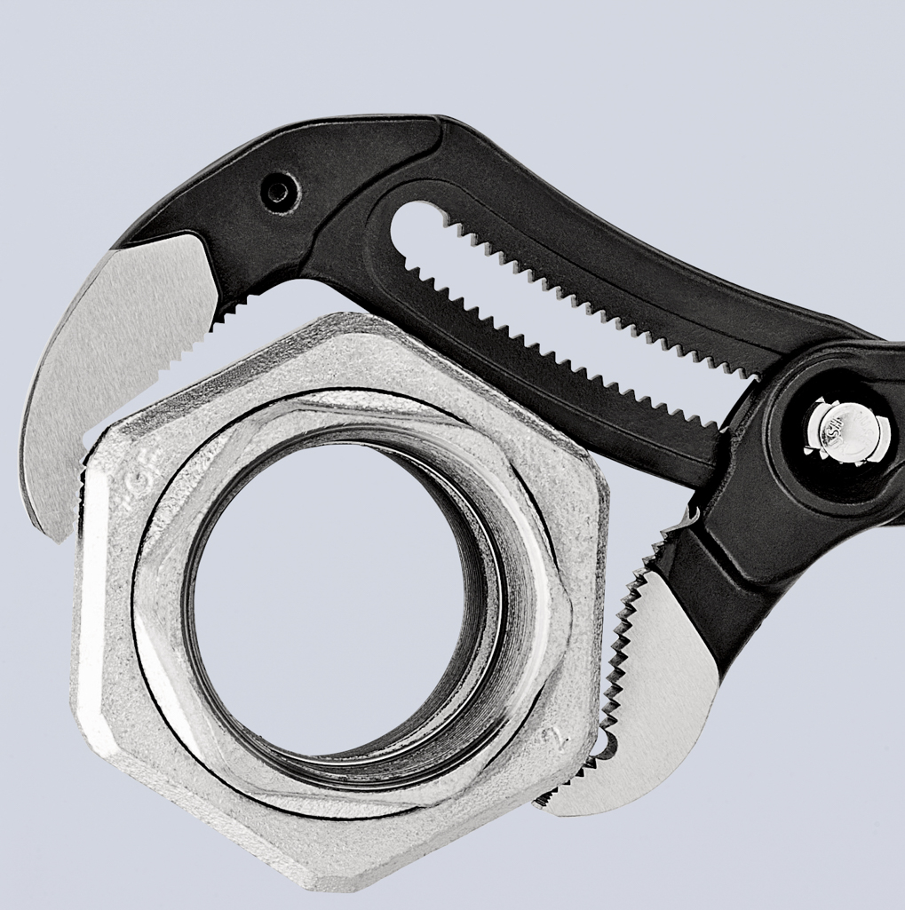 Pince multiprise et clé serre-tubes Cobra® XL - 400mm - sur carte, sous blister - KNIPEX - 87 01 400 SB