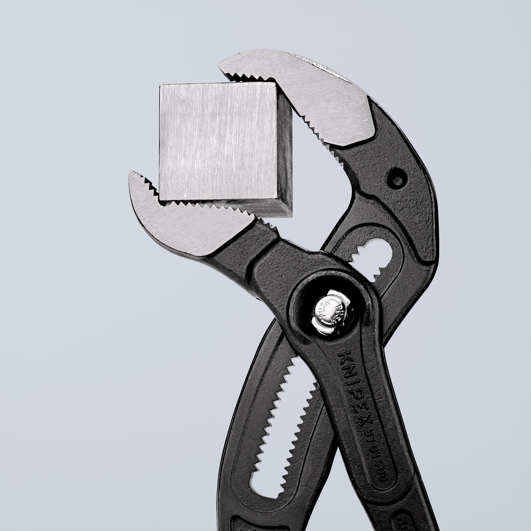 Pince multiprise et clé serre-tubes Cobra® XL - 400mm - sur carte, sous blister - KNIPEX - 87 01 400 SB