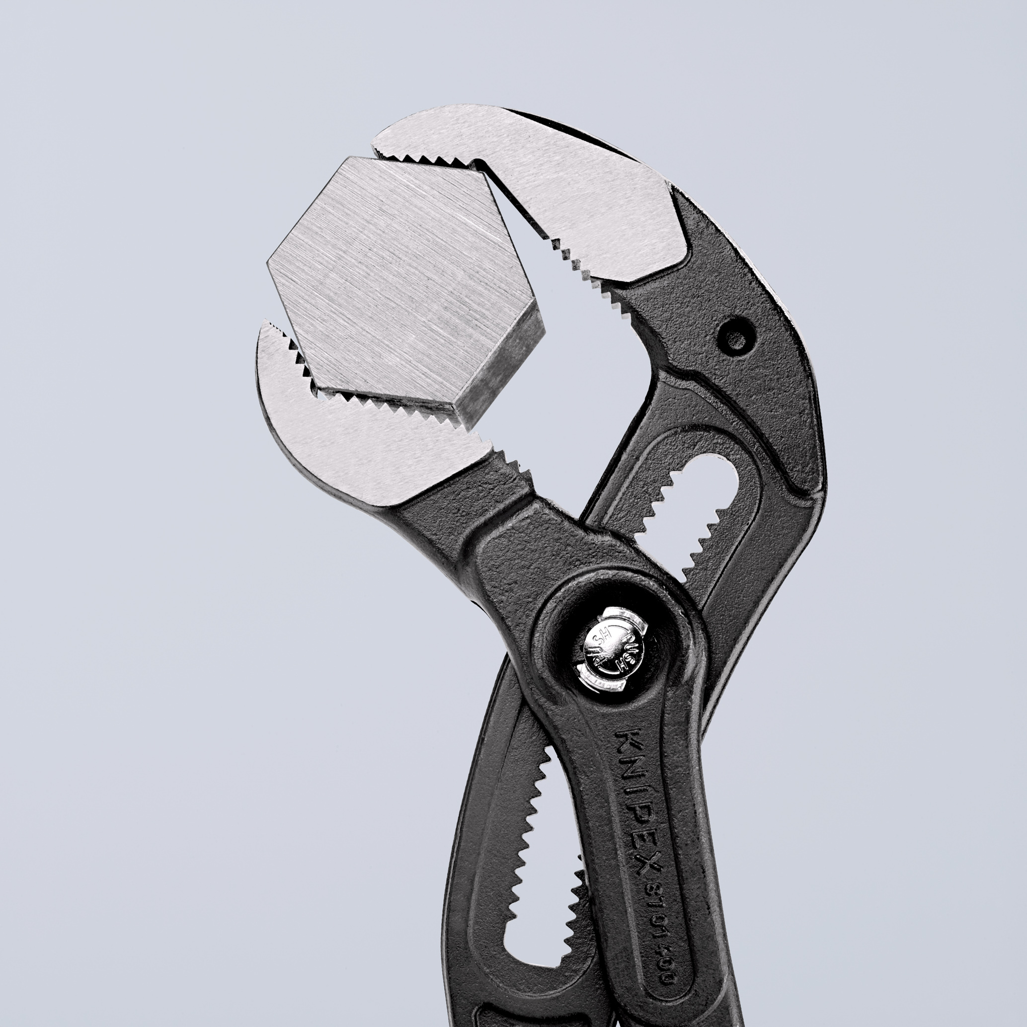 Pince multiprise et clé serre-tubes Cobra® XL - 400mm - sur carte, sous blister - KNIPEX - 87 01 400 SB