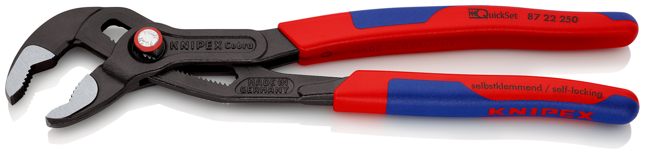 Pince multiprise cobra® quickset 250mm KNIPEX - 87 22 250 SB