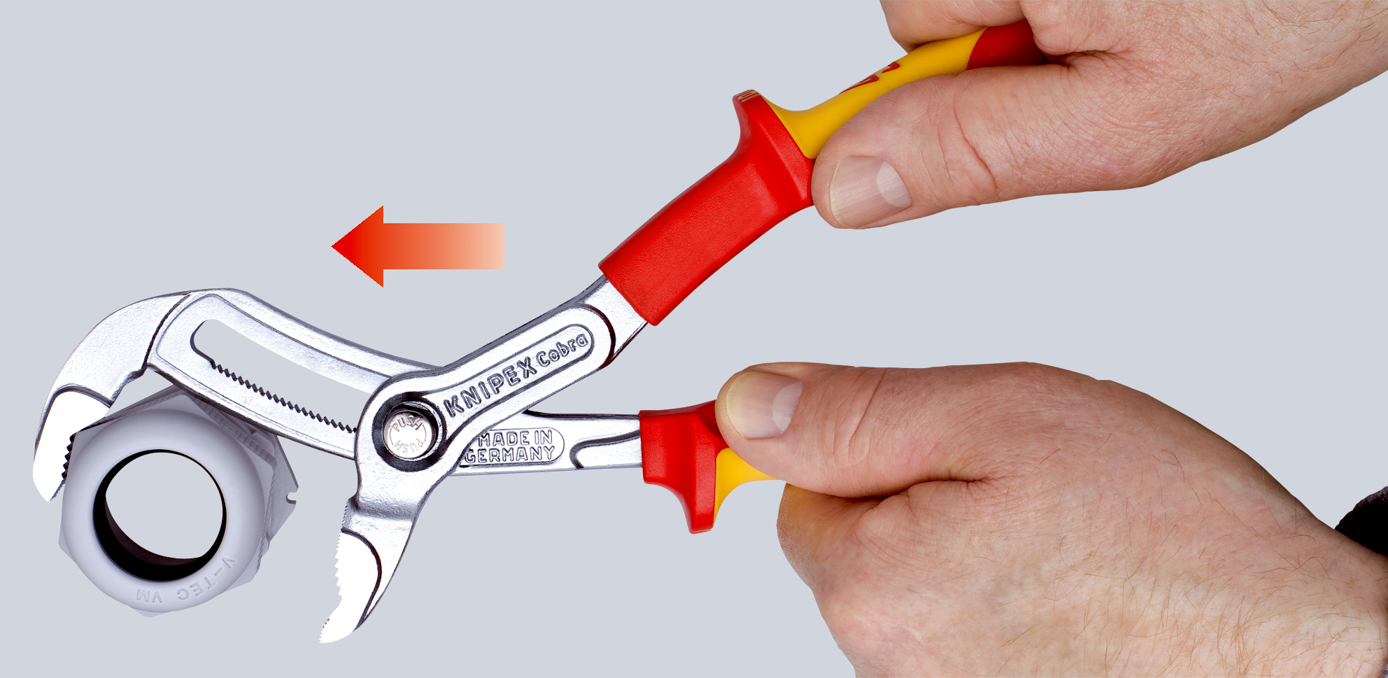 Pince multipr. cobra® 250mm chrome 1000v KNIPEX - 87 26 250
