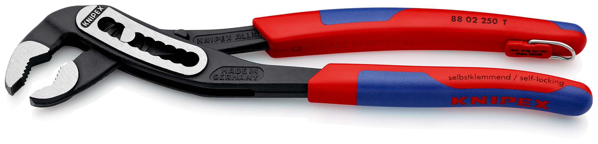 Pince multipr alligator® 250mm antichute KNIPEX - 88 02 250 T BK