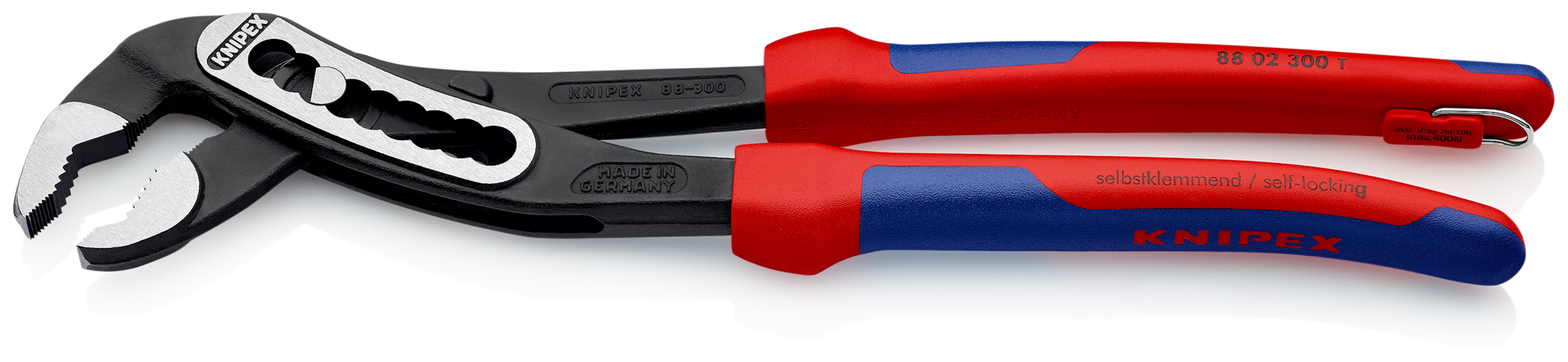 Pince multipr alligator® 300mm antichute KNIPEX - 88 02 300 T BK