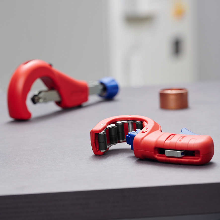Coupe-tubes TubiX XL pour cuivre et inox - Système Quick Lock - Capacité 76mm KNIPEX - 903103BK