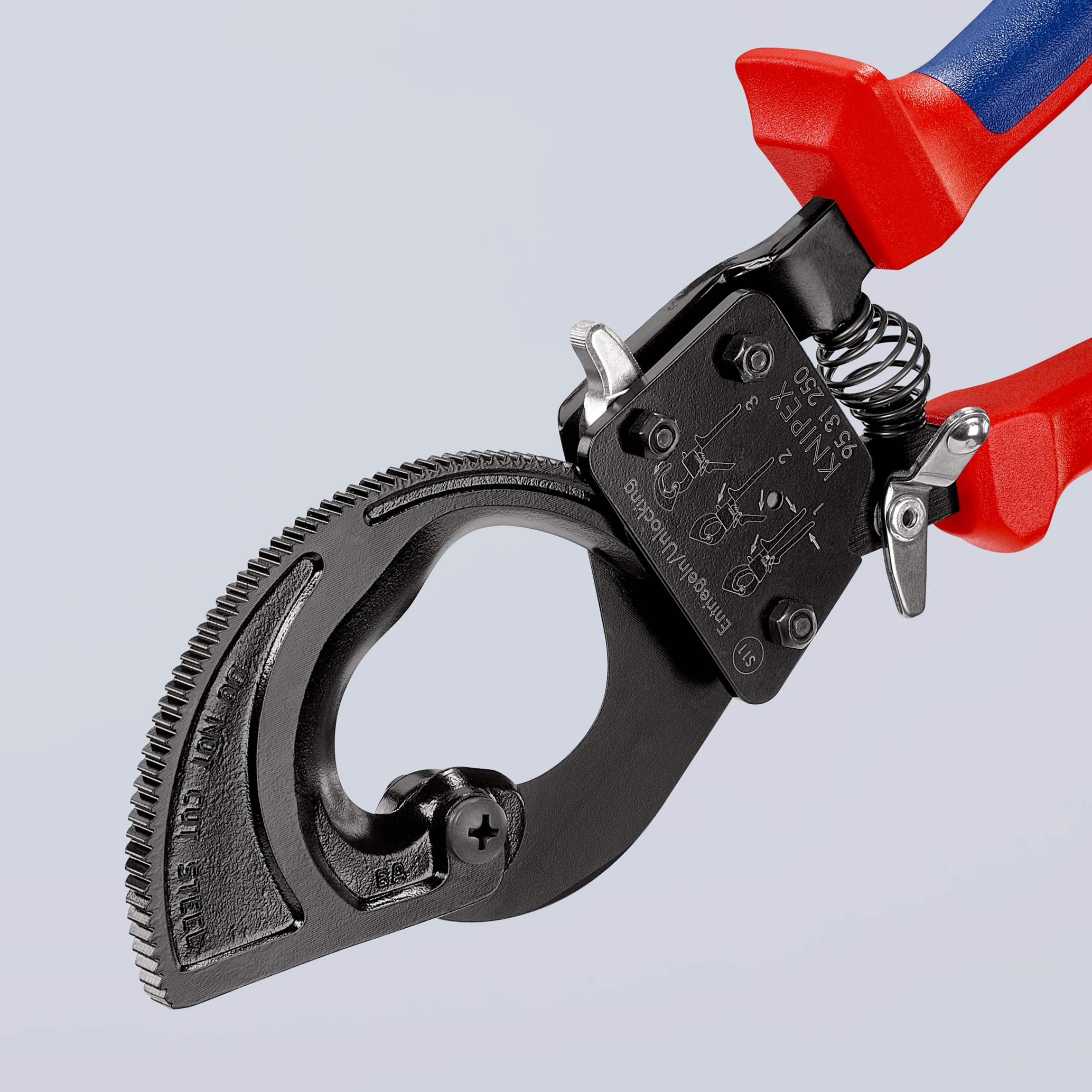 Coupe-cables a cliquet 250mm ø32mm KNIPEX - 95 31 250