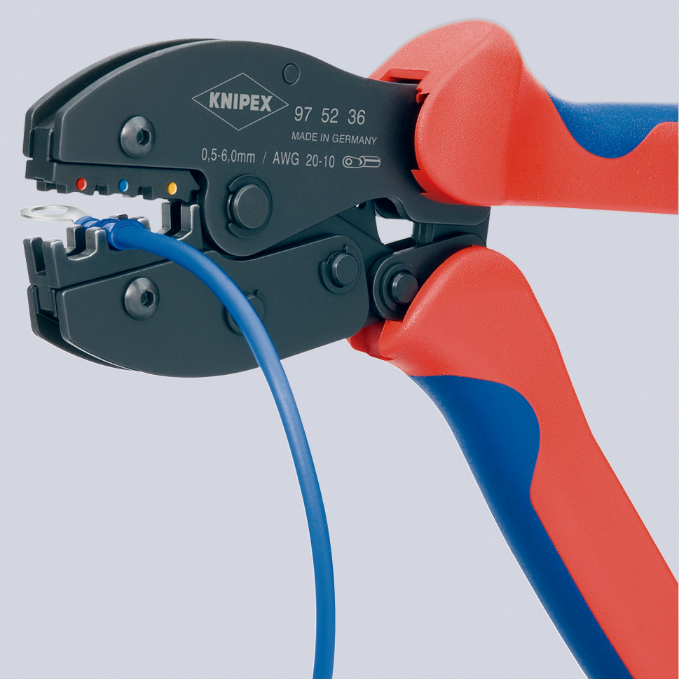 Pince a sertir preciforce® av. 1 profil KNIPEX - 97 52 36