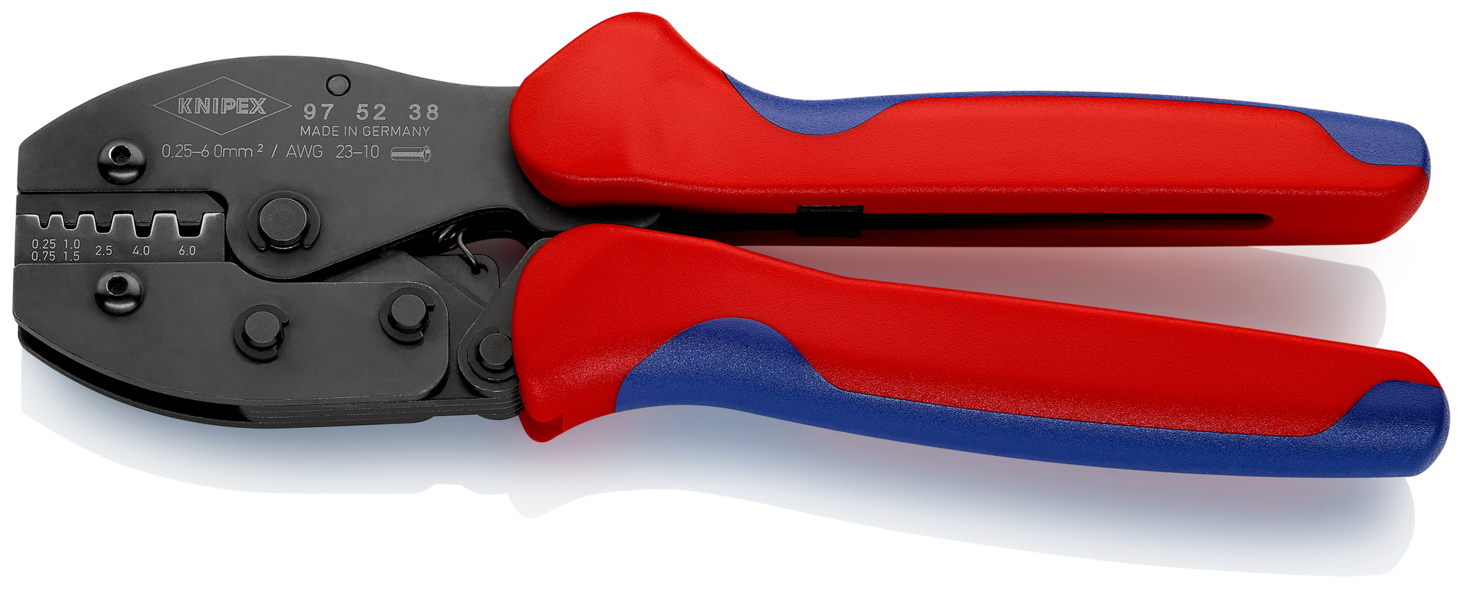 Pince a sertir preciforce® av. 1 profil KNIPEX - 97 52 38 SB