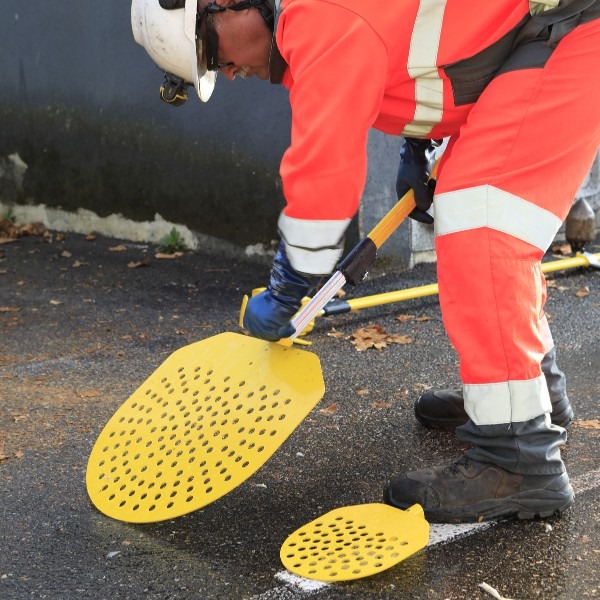 Pelle filtrante d'hydrocurage manche télescopique Nanovib Ø15cm (2-3,50 m)- LEBORGNE - 149159
