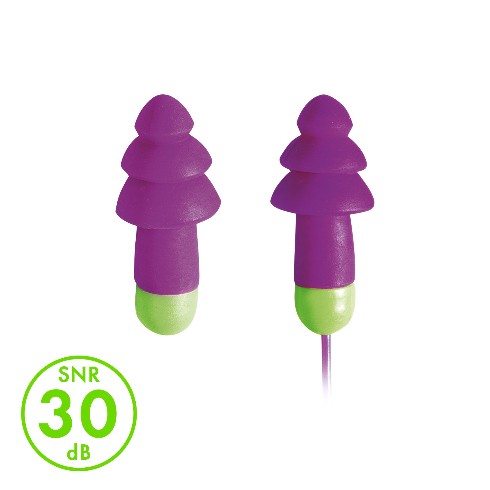 BOUCHONS D'OREILLES À COLORETTE ROCKET - LOT DE 50 - MOLDEX - 640001
