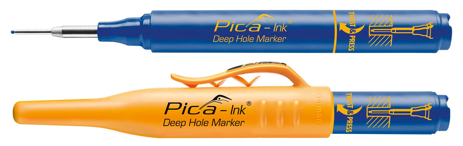 Marqueurs trous profonds pica ink bleu PICA - 15041