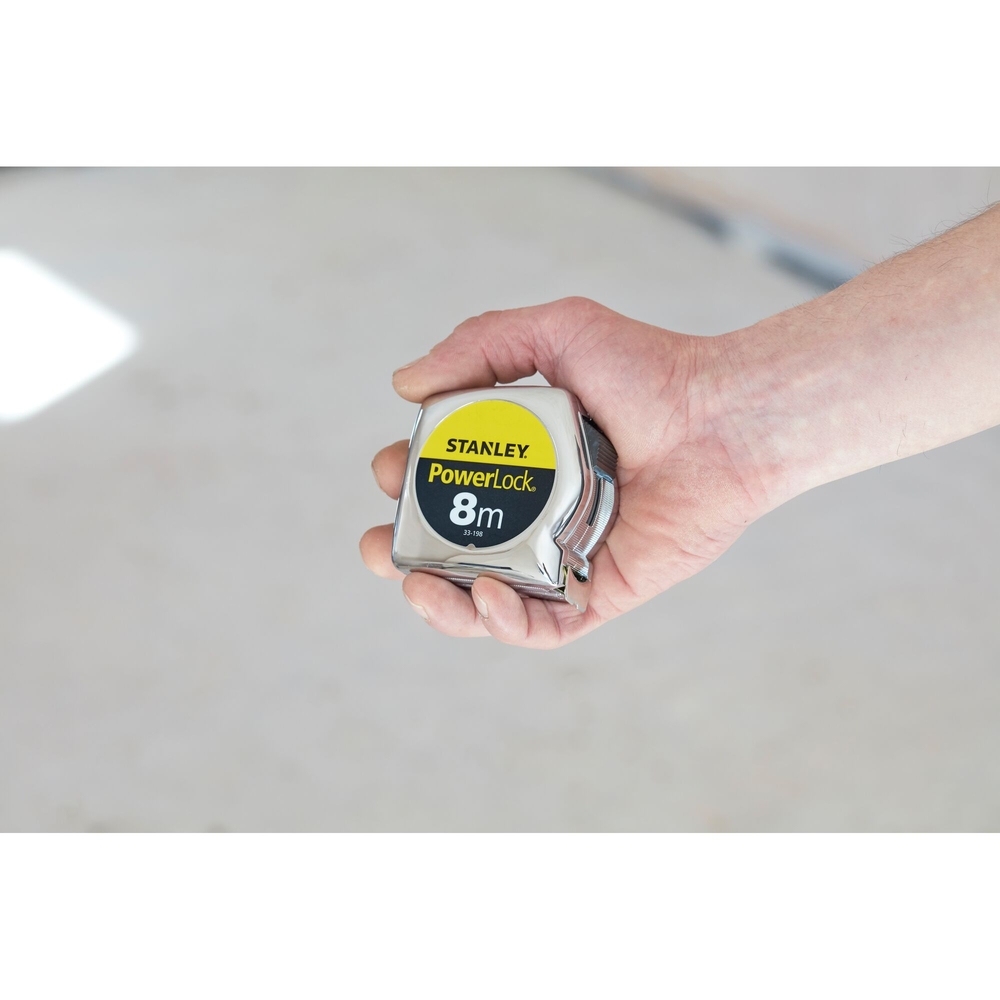 Mesure 8 m x 25 mm Powerlock Classic ABS - 0-33-198 - STANLEY