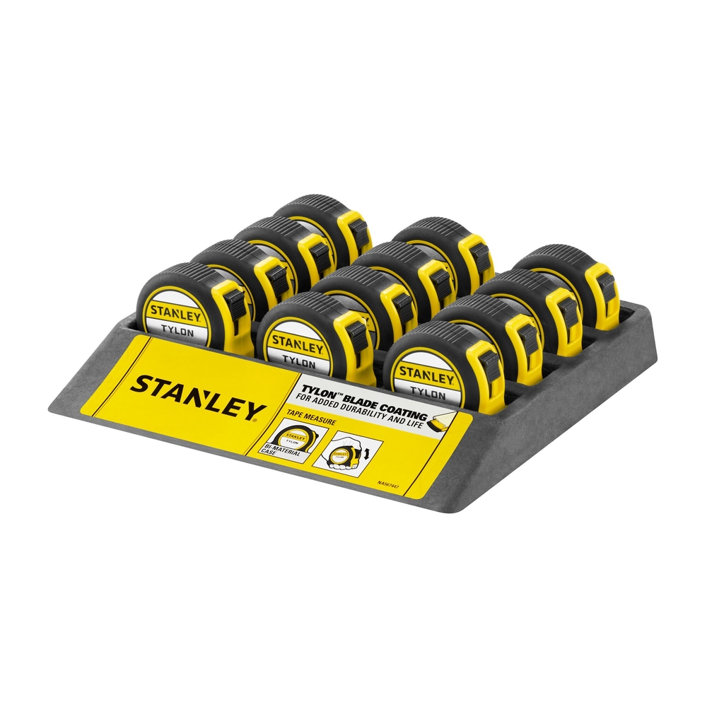 Mesure 3 m x 12,7 mm bi-matière Tylon - 1-30-687 - STANLEY