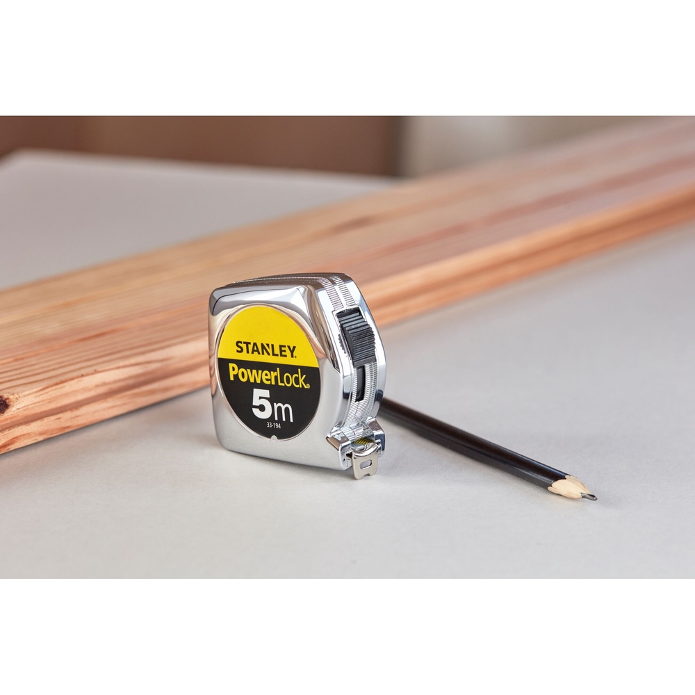 Mesure 5 m x 19 mm Powerlock Classic ABS - 1-33-194 - STANLEY