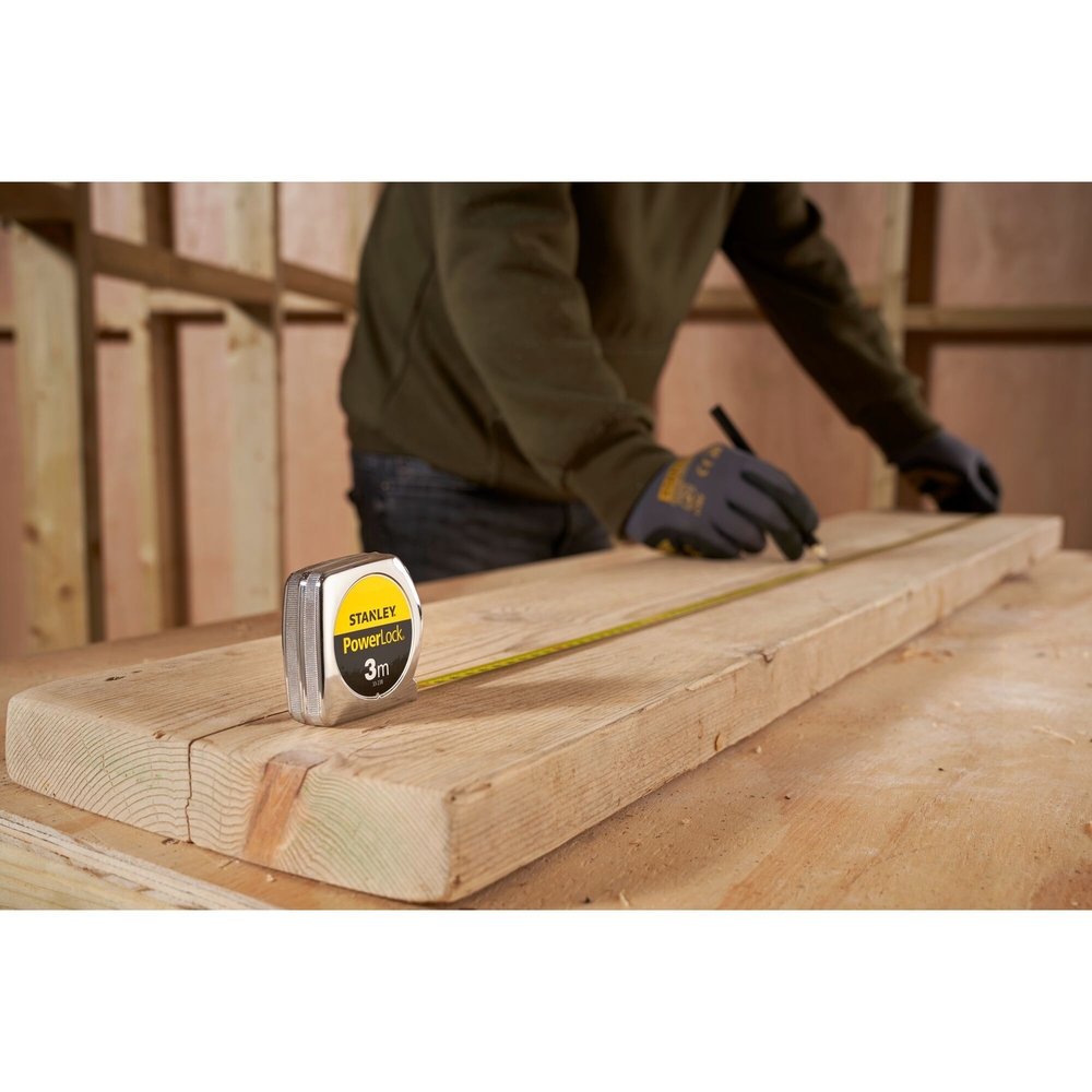 Mesure 3 m x 12,7 mm Powerlock Classic ABS - 1-33-238 - STANLEY